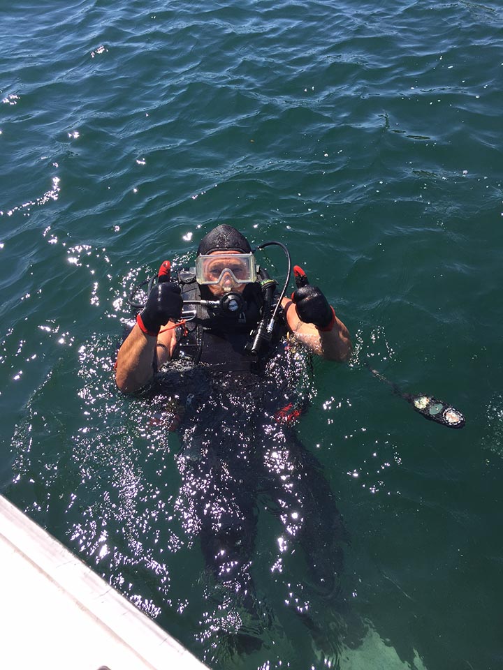 Paul Lees Scuba Diving Image